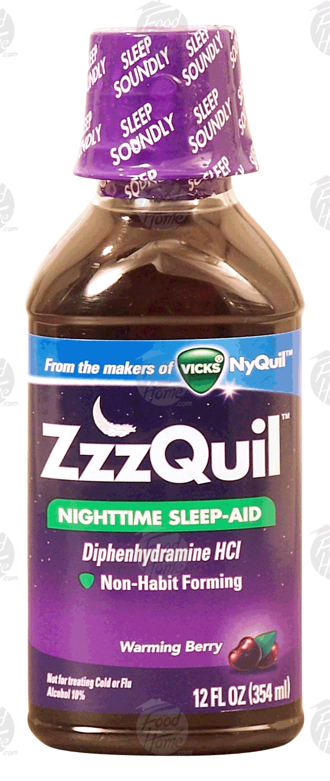 Vicks ZzzQuil nighttime sleep-aid, warming berry Full-Size Picture